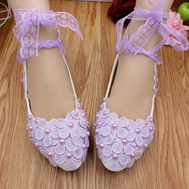 Women's Fashion Simple PU Bridesmaid Shoes Flat Bottom 40 - Shop at LoveMi
