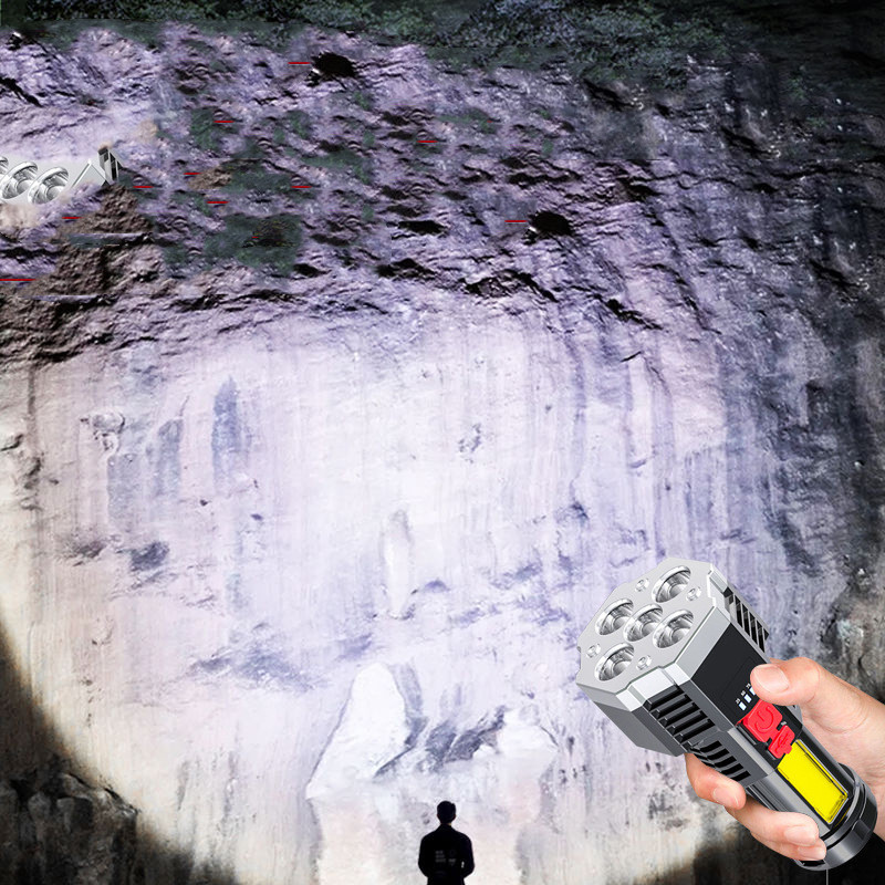 ABS Flashlight Outdoor Led Home Portable — foto 3