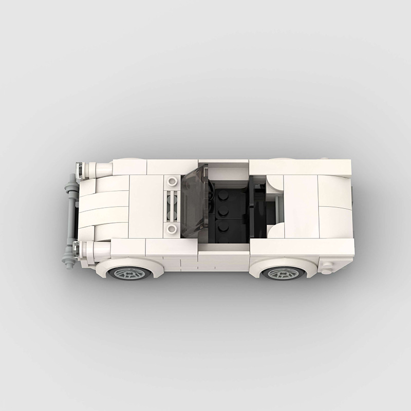 Vintage Convertible Car Racing Classic Car Model - Image 4