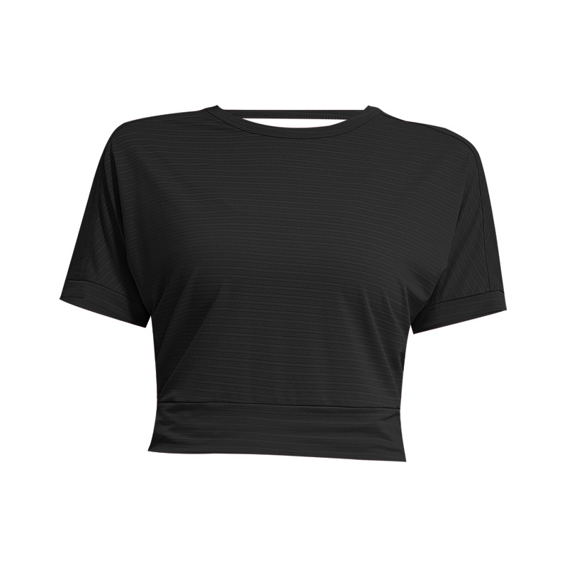 Beautiful Back Fitness Clothes Loose Breathable Sports T-shirt