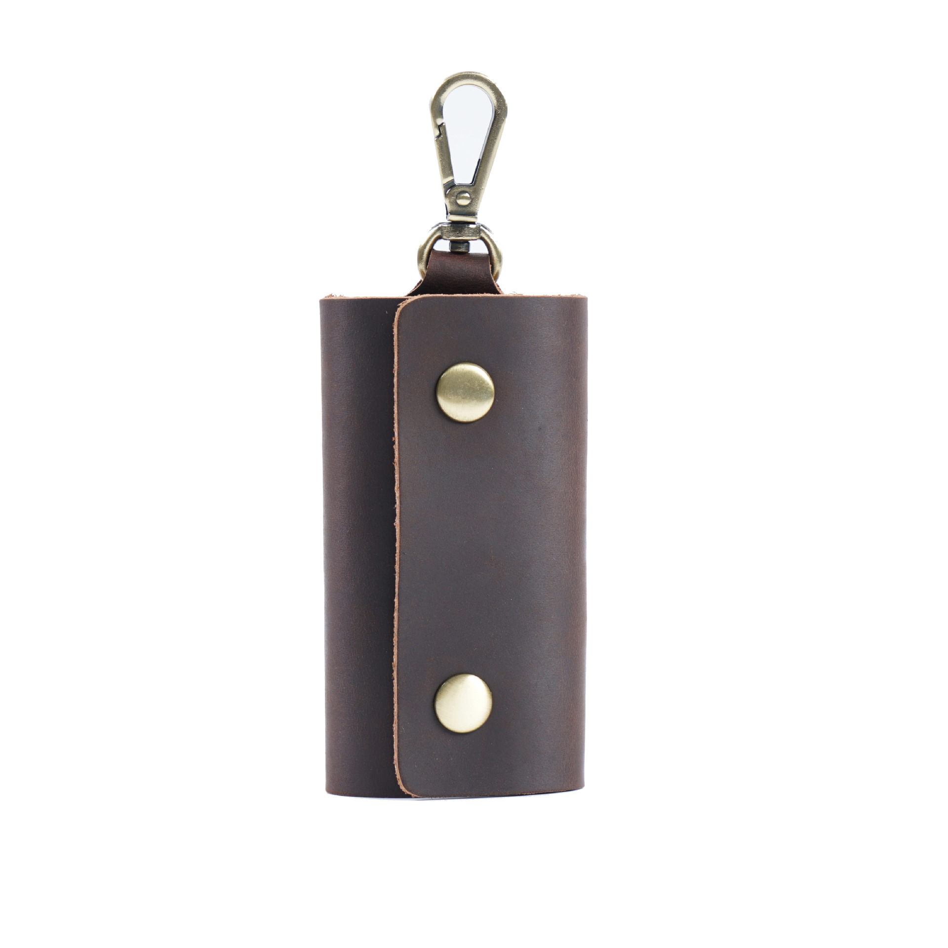 First Layer Cowhide Coin Purse Car Multifunctional Keychain Black - Shop at LoveMi