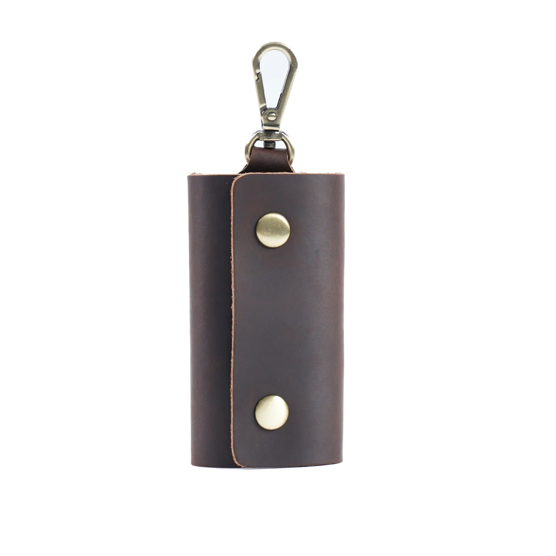 First Layer Cowhide Coin Purse Car Multifunctional Keychain