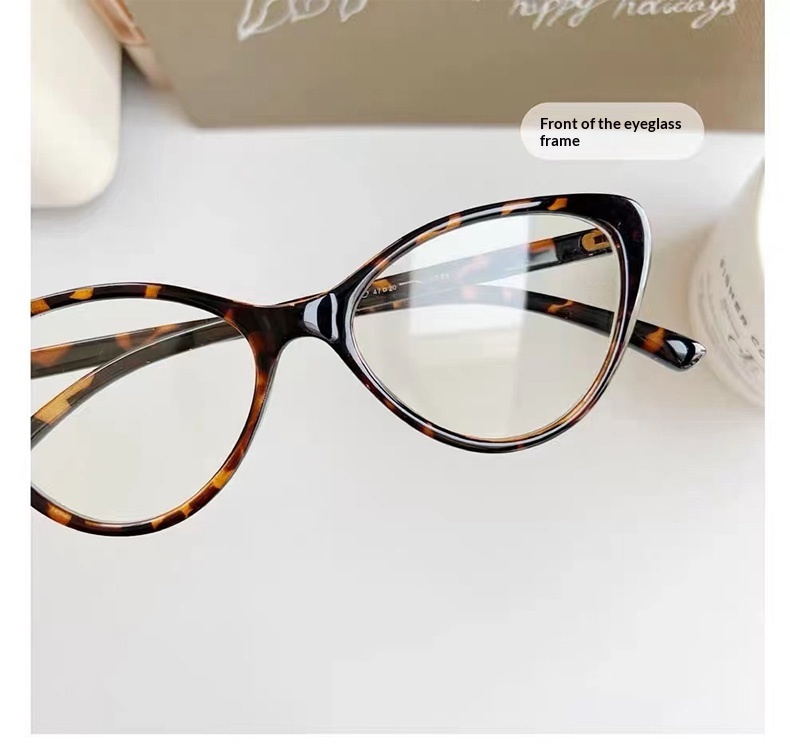 Lijia Fashion Cat Glasses Anti Blue Light Glasses Zhao Liying Same Style Goggles 9063
