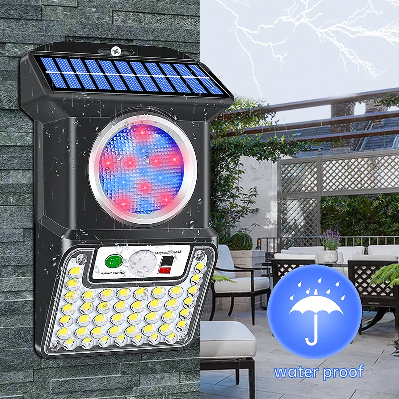 Outdoor LED Solar Body Sensing Wall Lighting