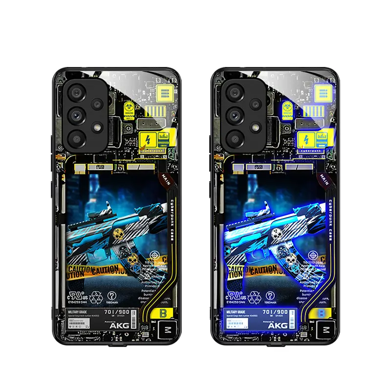 Punk Light-emitting Mobile Phone Shell Personality New Technology