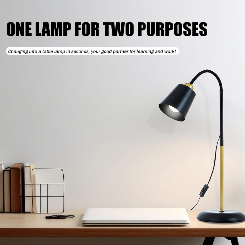 Adjustable Standard Floor Lamp Living Room Reading Light Free Standing Lighting — image 8