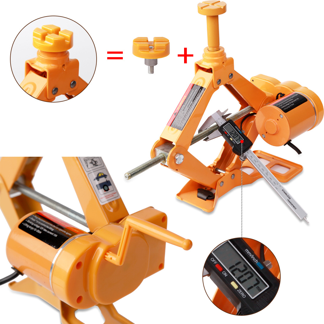 Car Electric Jack Car Jack Set With Electric Wrench — foto 3