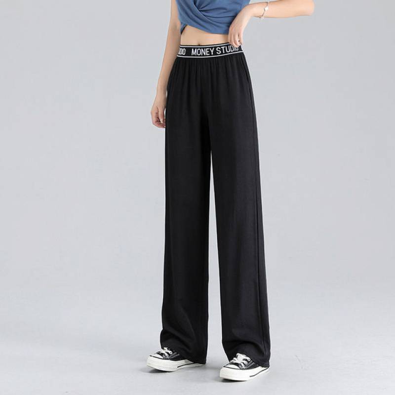 Title 5, Thin Loose Straight-leg Casual Wide-leg Pants C...