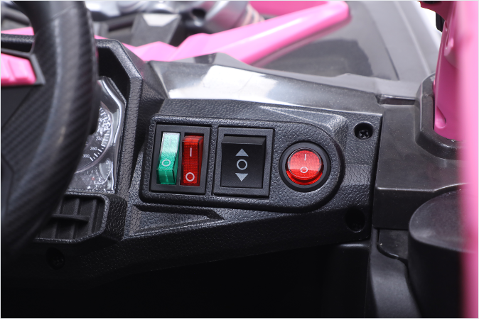 24V 400W Kids Ride On Car UTV W&Parents Remote Control,4-wheel Suspension, 3 Speed, Power Display,Bluetooth,MP3,Music,LED Light, Provide A Speed Of 4-8KM&H For Kids