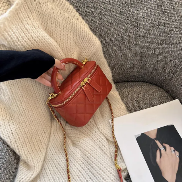Women's Fashion Simple Large capacity Versatile Crossbody Bag Red - Shop at LoveMi