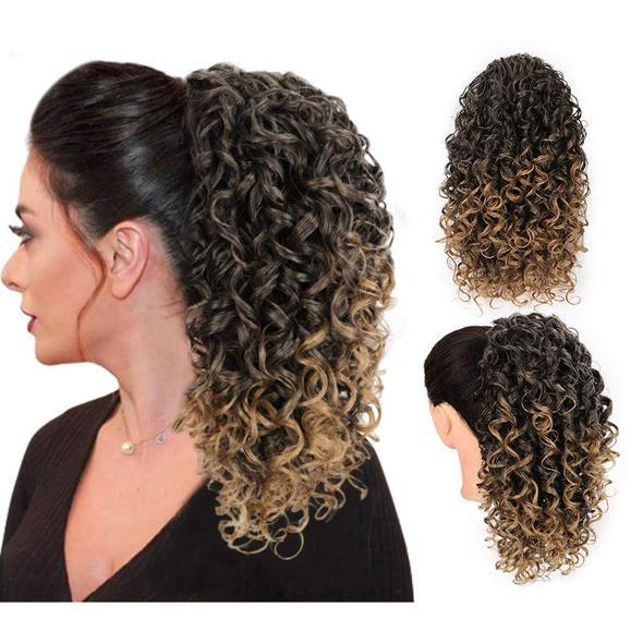 Curly Stretch Mesh Hair Bag Wig 1T27 - Shop at LoveMi