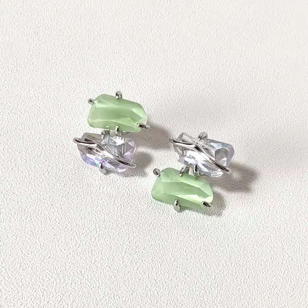 Женские серьги Spar с цветком персика