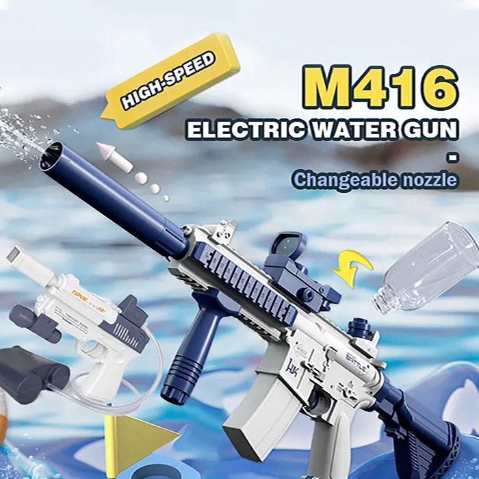 Summer Fully Automatic Electric Water Gun Rechargeable Long-Range Continuous