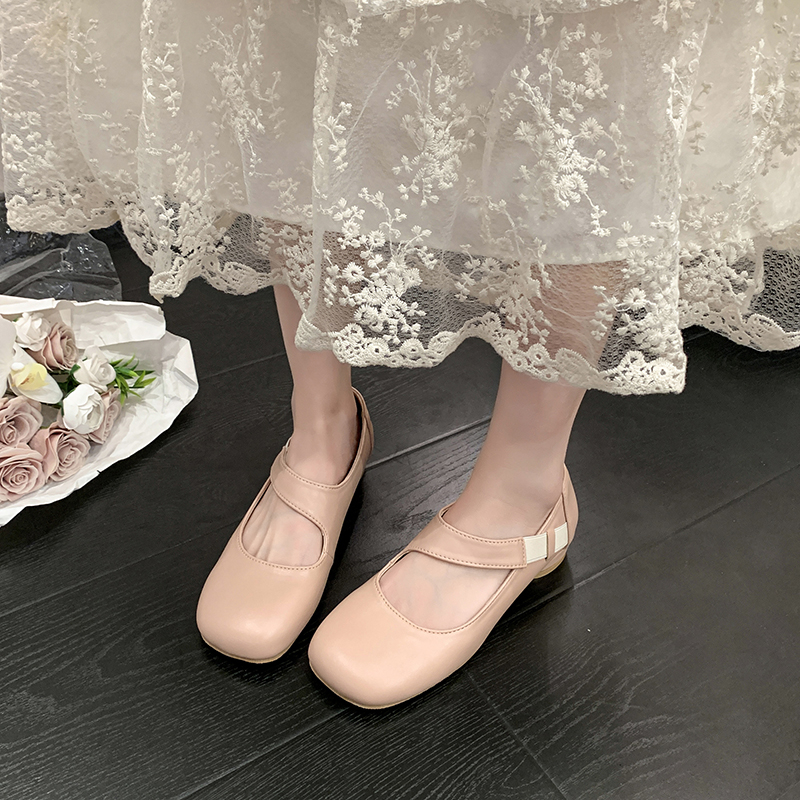 Women's Low Block Heel Pumps