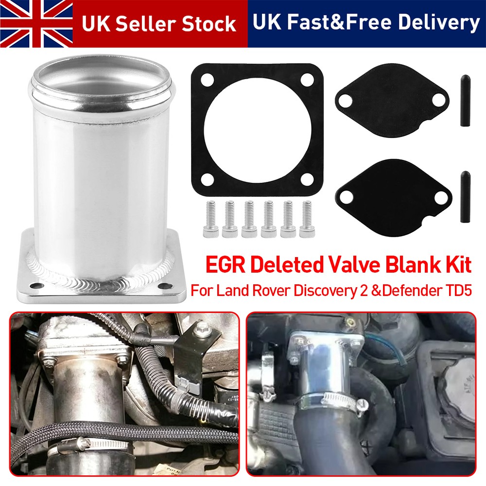 NEW EGR Deleted Valve Blank Kit For Land Rover Defender & Discovery 2 TD5 Engine
