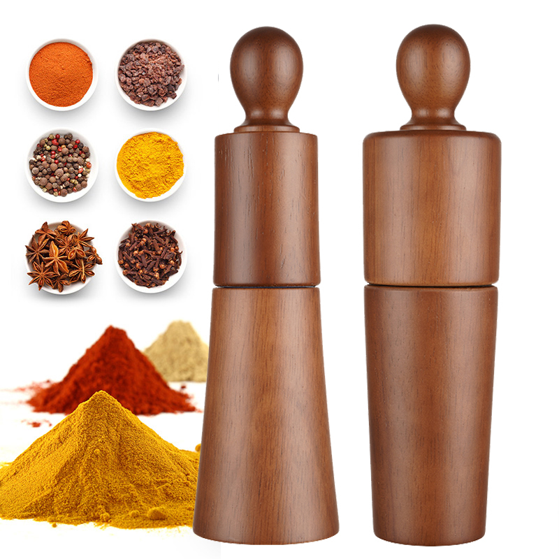 Wood Pepper Ceramic Core Grinder
