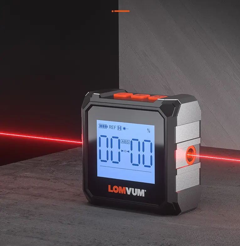 Longyun Laser Infrared Woodworking Steel Tape Measure Tool Box