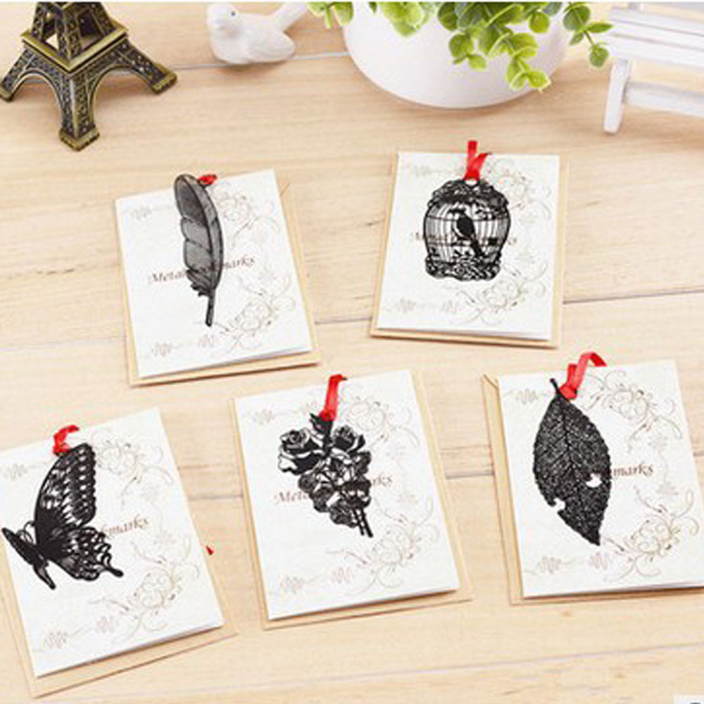 Hollow Classical Metal Bookmark Chinese Style Antique Gift Retro Stationery