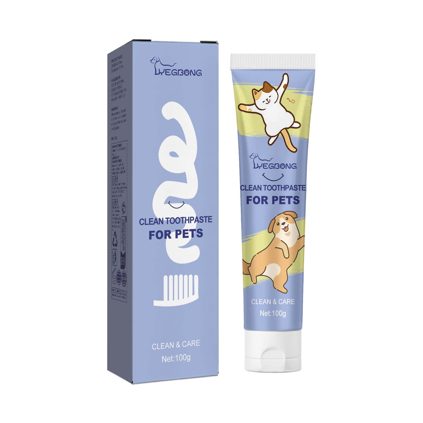 Pet Cleaning Toothpaste 1 0 0ml-box