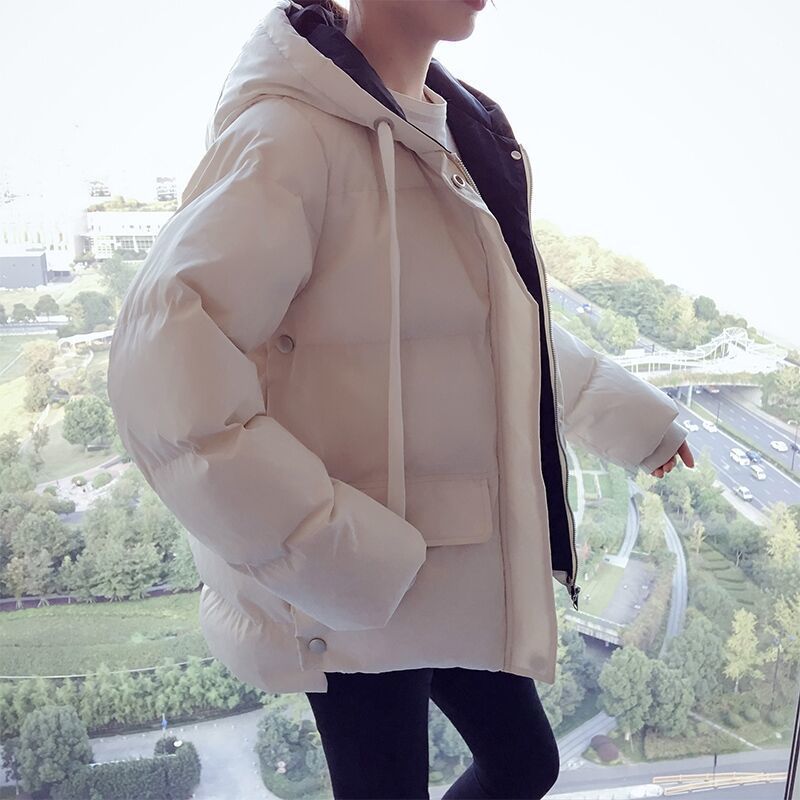 Short Loose Student Winter Coat Western Style Small Padded Jacket