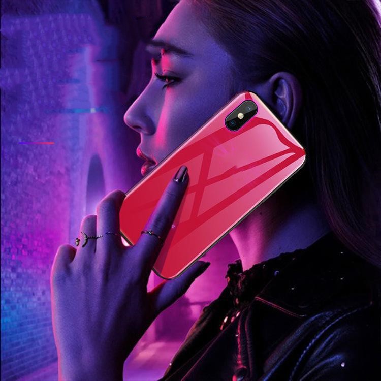 Simplicity And Creativity Luminous Glass Phone Case - Image 6