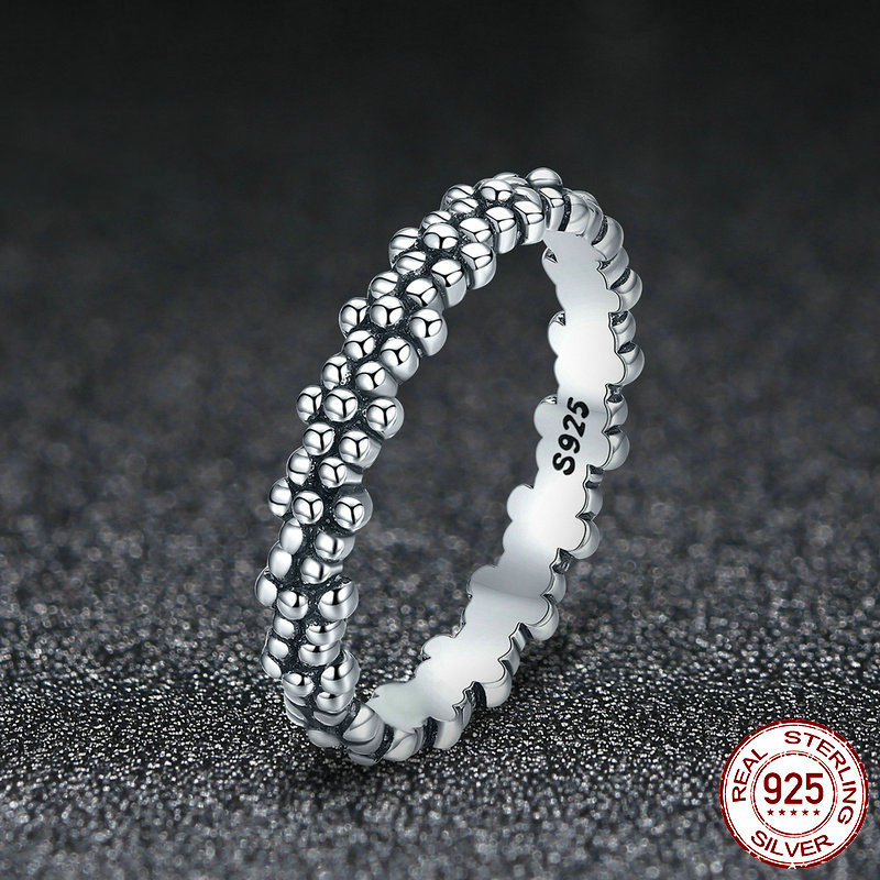 Fashion Simple Sterling Silver Daisy Ring