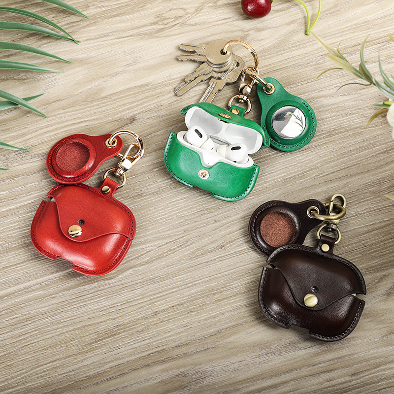Home Fashion Cowhide Headphone Protection Cover