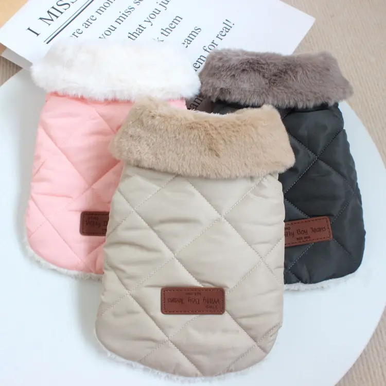 Dog Clothes Autumn And Winter Clothing Thickened