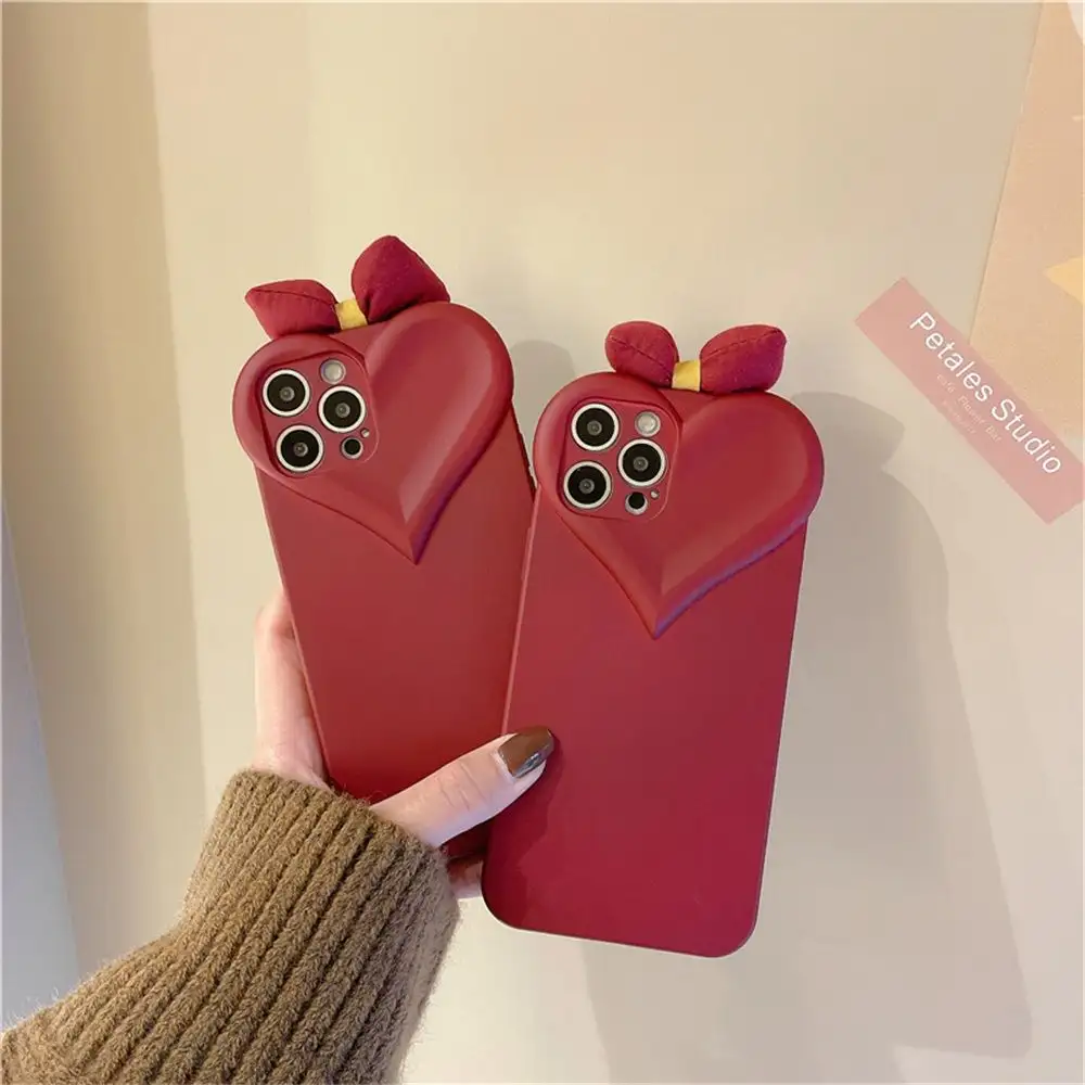 All-inclusive Three-dimensional Bowknot Phone Case