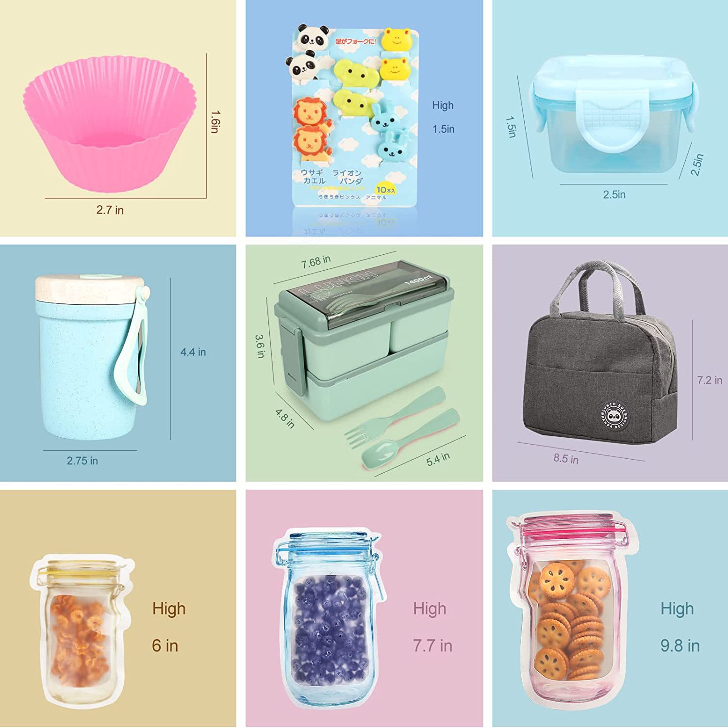 32-piece Set Japanese Lunch Box Suit - Image 4