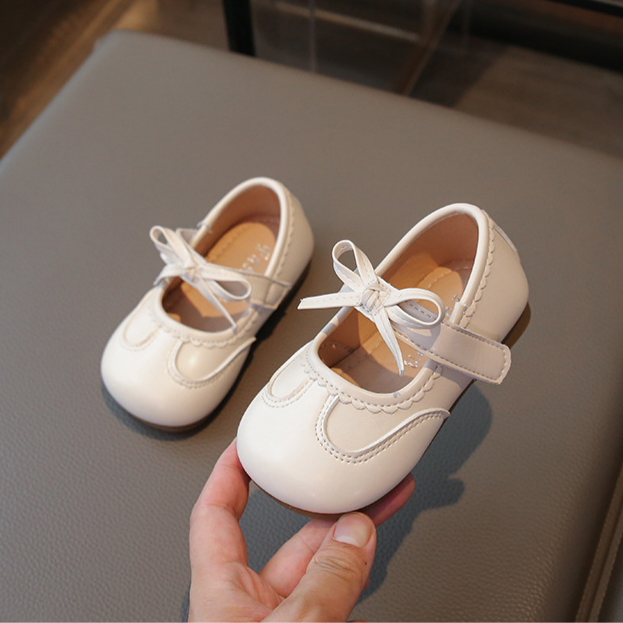Sweet Bow Princess Shoes For Little Girls, Korean Edition Fashion, Single Shoes For Girls, Children's Shoes — foto 4