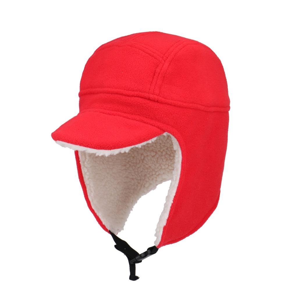 Thickened Outdoor Duck Tongue Fleece Hat