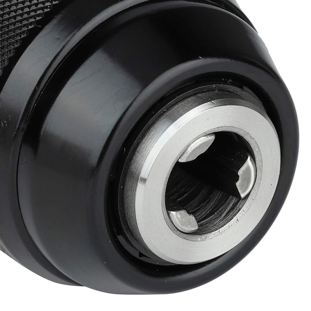 2-13mm Keyless Impact Drill Chuck Adapter 1-4 Hex, SDS Plus 1-2 Metal Heavy Duty — image 3