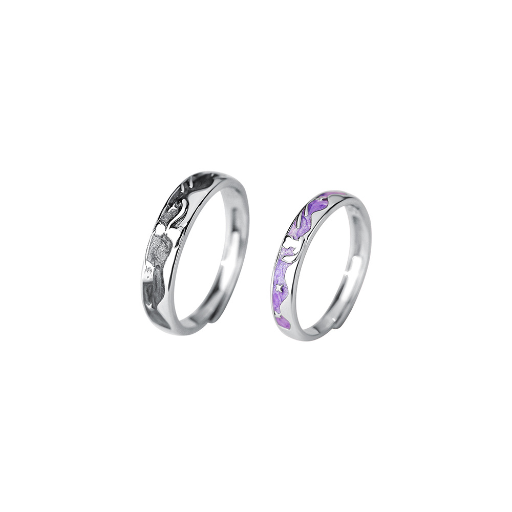 The Little Prince And The Fox Couple Ring