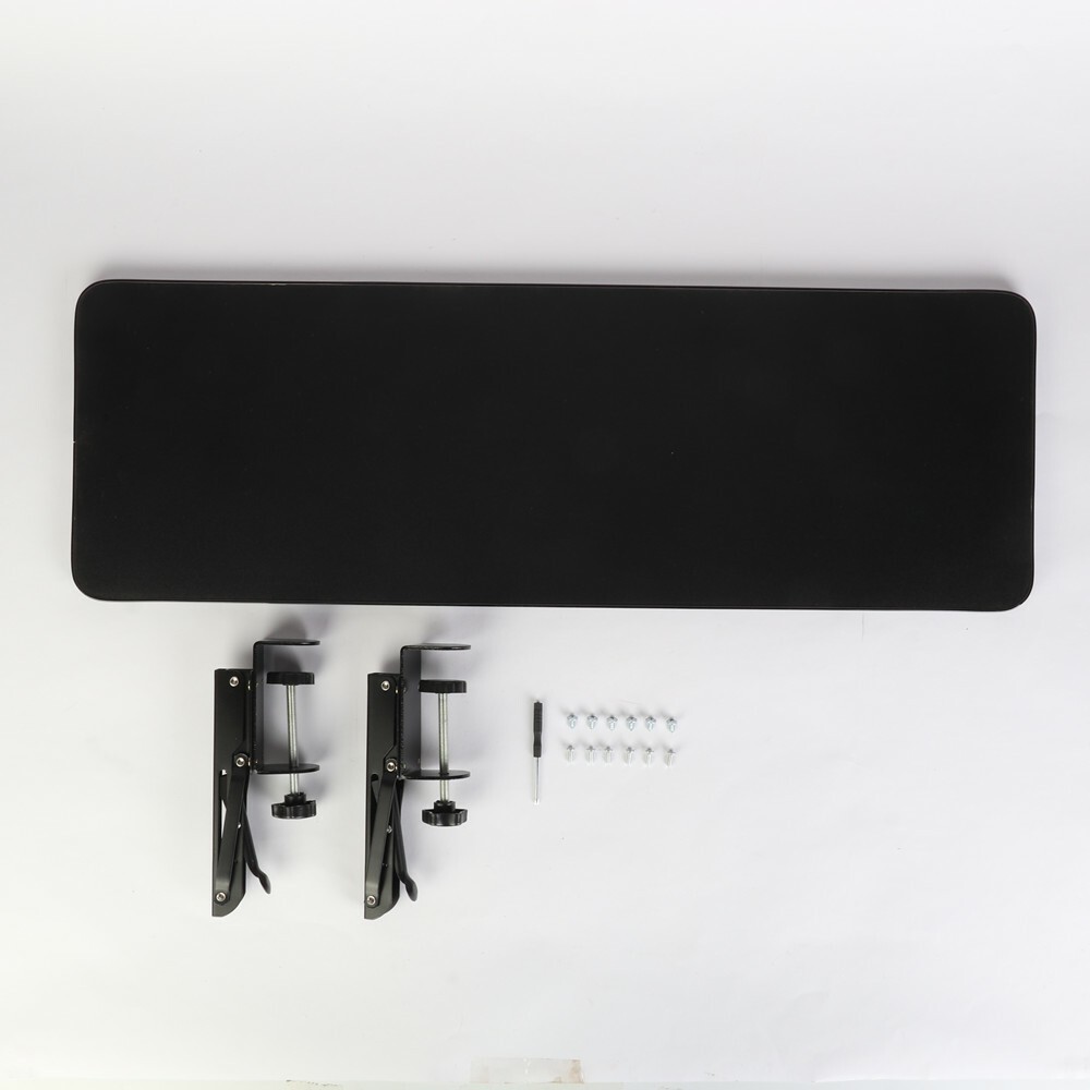 Desk Extender Tray Ergonomics Foldable tastatur Drawer - Miniatyr 9