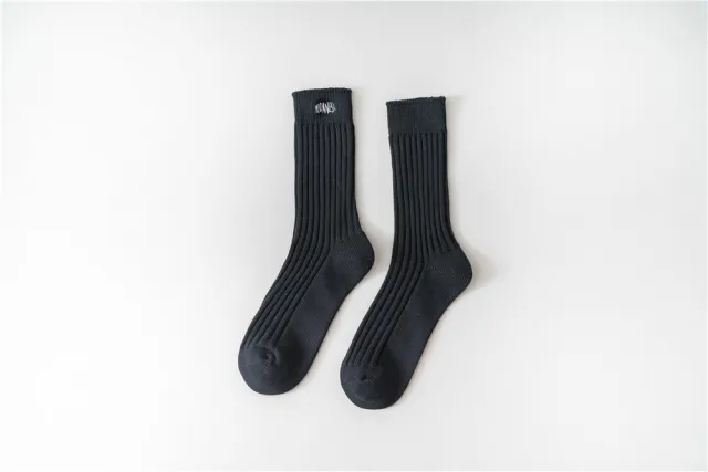 Men's Thick Socks Military Style Autumn And Winter Black - Shop at LoveMi