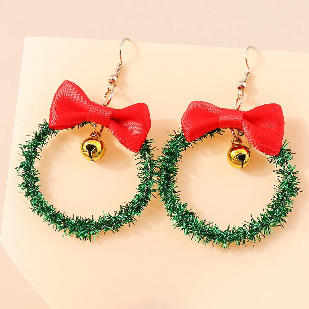 New Christmas Tree Earrings Felt Earrings – image 5