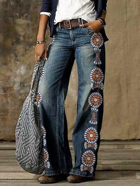 Plus Size Women's Casual Pants Thin Wide Leg Pants H03907 - Shop at LoveMi