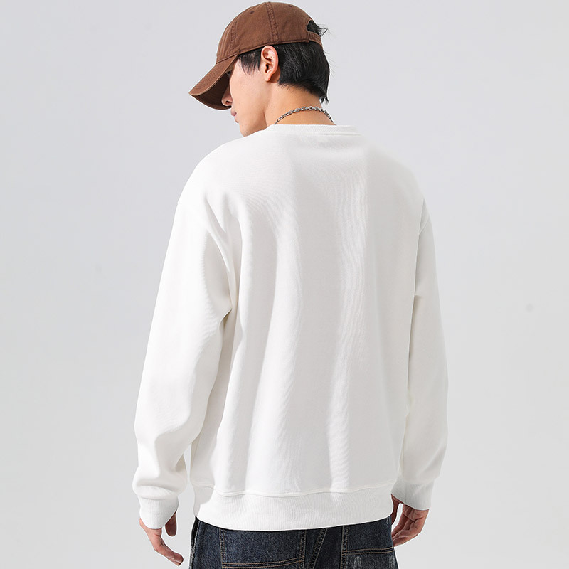 Men's Fashion Loose Round Neck Pullover Sweatshirt