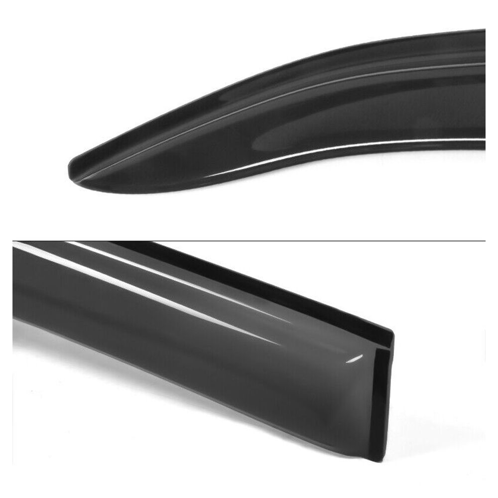 For T Oyota 07-11 T Oyota Camry Sedan Window Visors Rain Sun Guard Vent 4Pc Set 3
