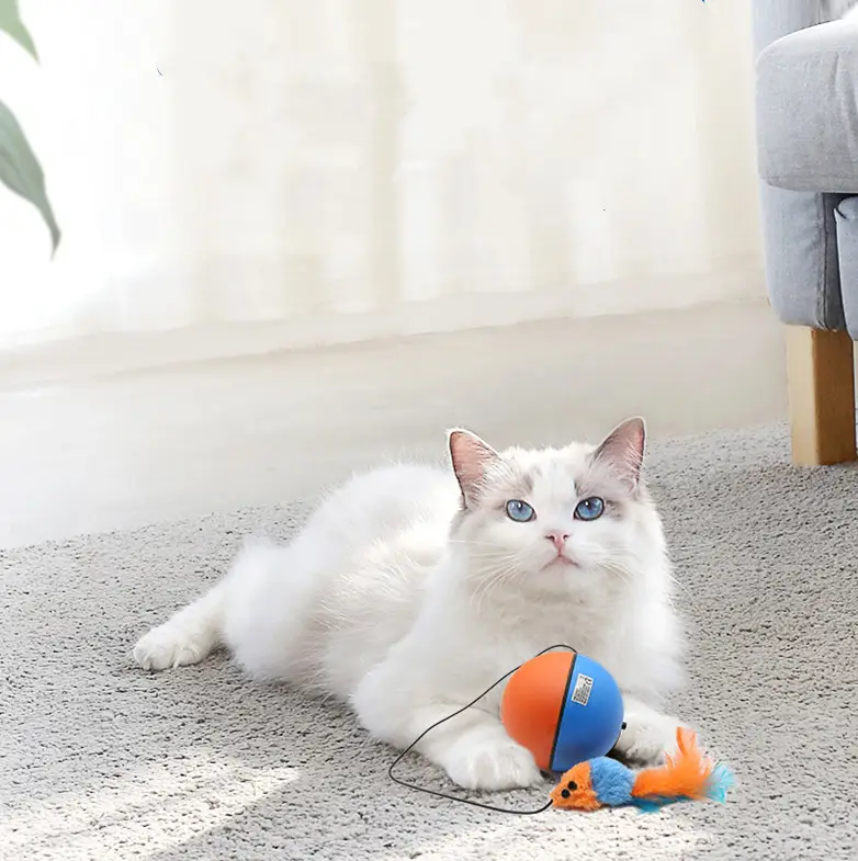 Automatic Tease Cat Toy Ball Intelligent Grinding