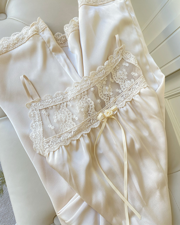 Lace Fishbone Girdle Multilayer Wave Cardigan