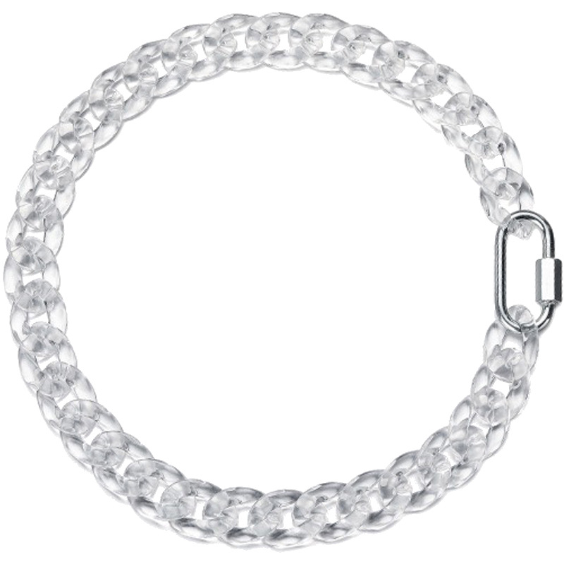 Cold Wind Hip Hop Safety Buckle Bounce Necklace