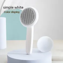 Brush Cat Float Cleaning Special Cleaner Muppet Remover Dog Hair Comb - White - View 1