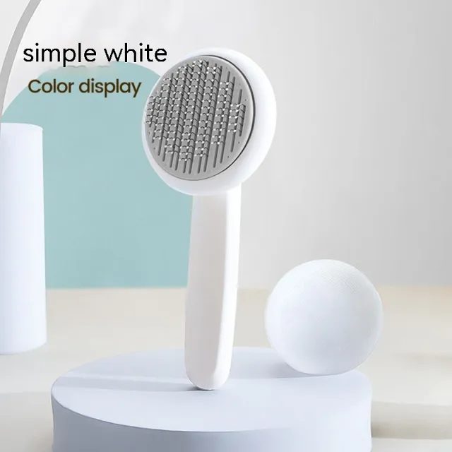 Brush Cat Float Cleaning Special Cleaner Muppet Remover Dog Hair Comb White - Shop at LoveMi