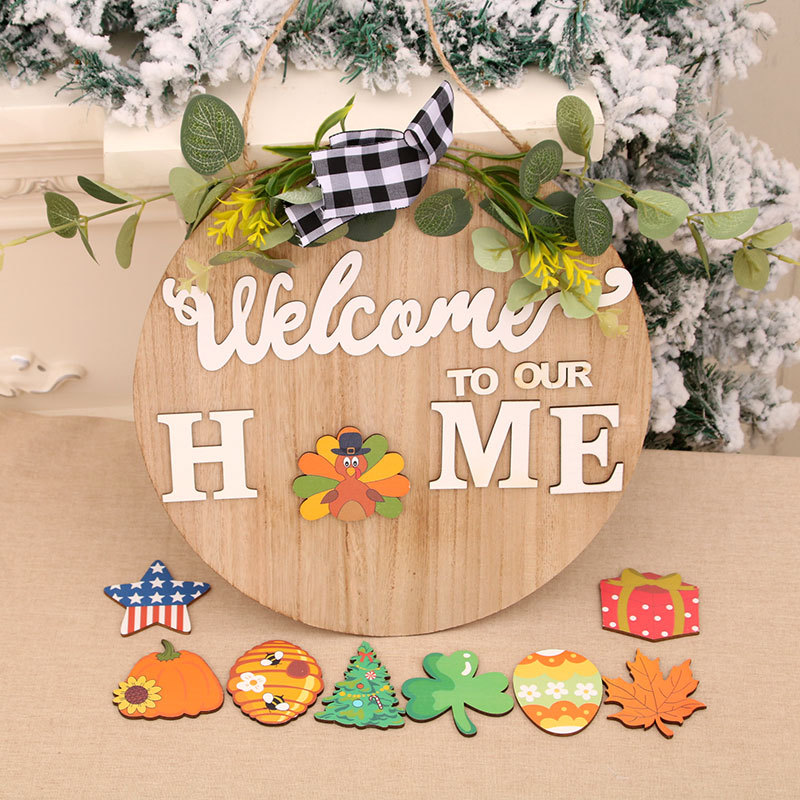 Fashion Halloween Door Hanging Wreath