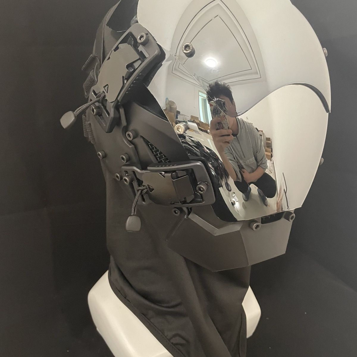 Casque Cyberpunk Halloween — Masque Fête et Festival 2