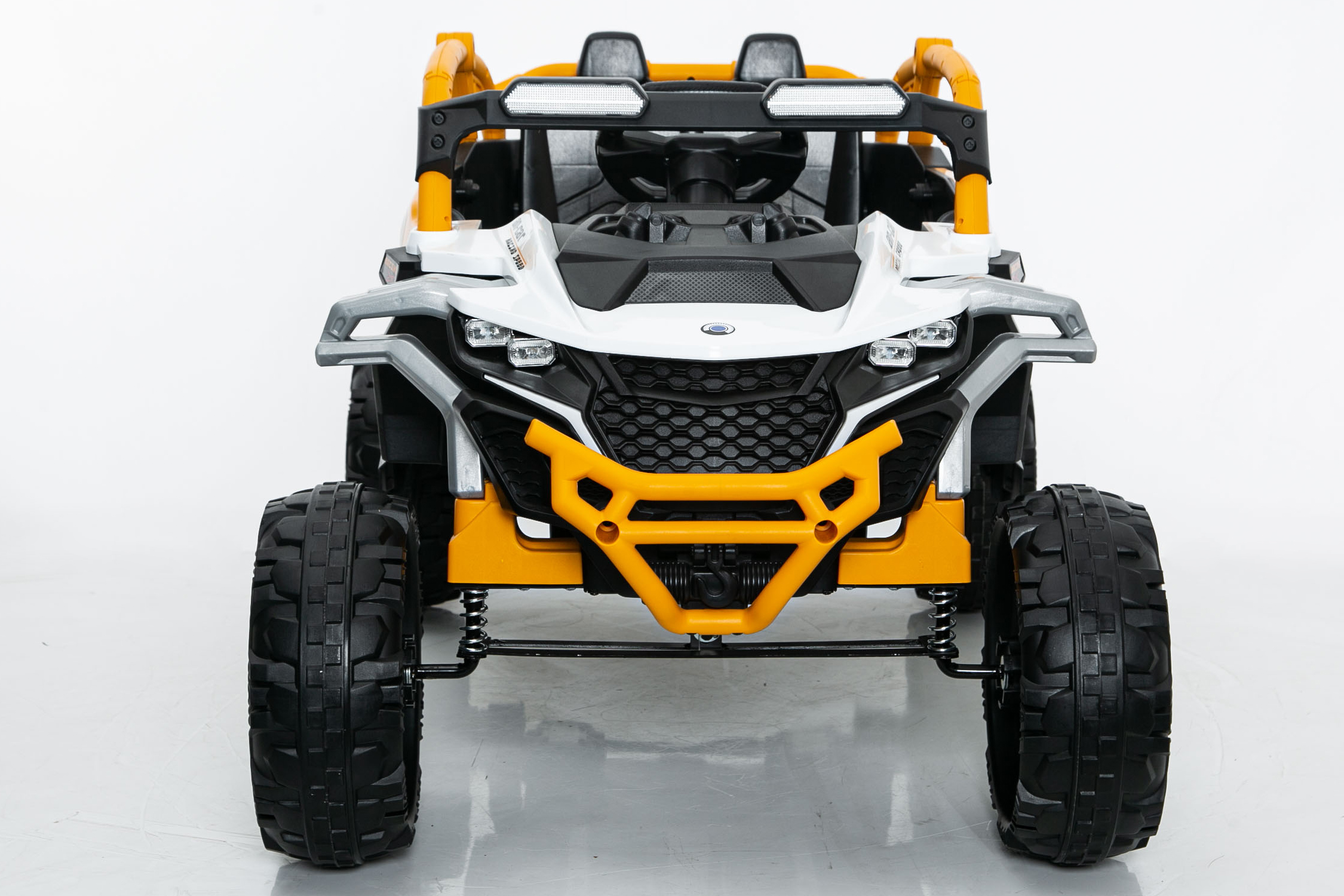 Ride On Models Truck Car 12V Kids Electric Vehicles, Remote Control, Front & Rear Shock Suspension, 2 Seater UTV, Flashlights And A Built-in Music Player, For Age 3-6 Years Old