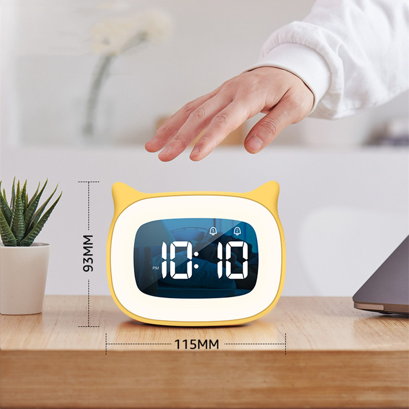 Title 1, Large Volume Double Alarm Clock Bedside Ambienc...