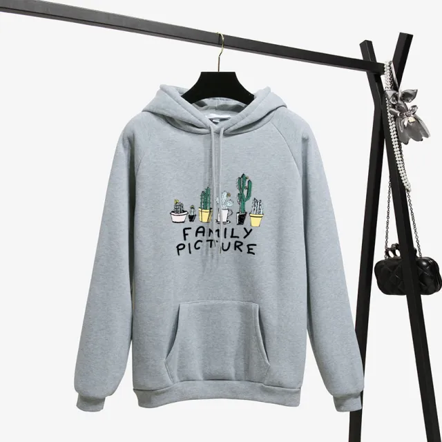 Fleece Padded Sweatshirt Long sleeved Pullover Jacket Hd0603 S - Shop at LoveMi